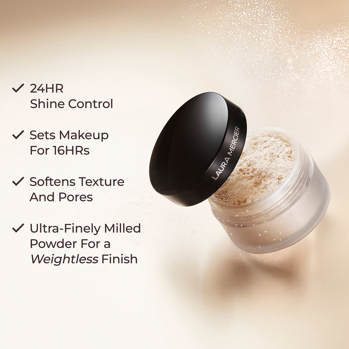 LAURA MERCIER Translucent Loose Setting Powder - Mini- TRANSLUCENT