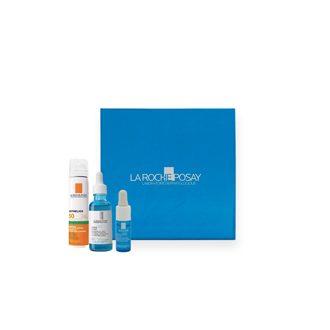 Anthelios Spf 50 Invisible Face Mist Anti-Shine 75ML + Hyalu B5 Serum 30ml + Hyalu B5 mini - Medaid