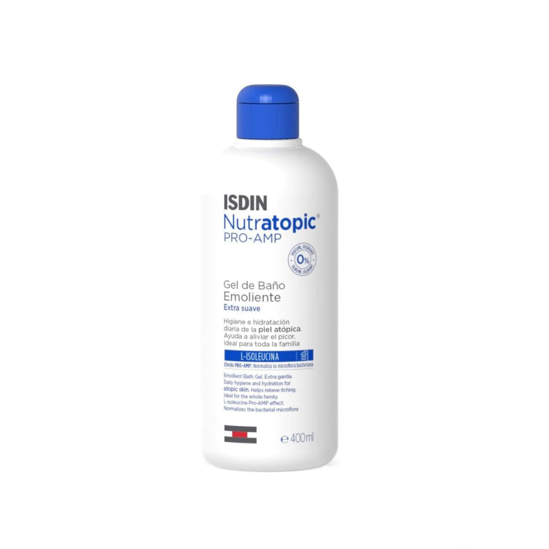 Isdin Nutratopic Pro-AMP Emollient Bath Gel 400ml