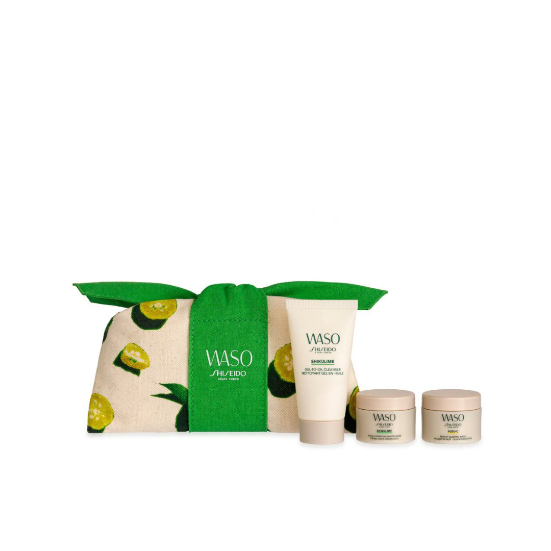 Shiseido Waso Moisture Charge Gel To Oil Kit - Medaid International