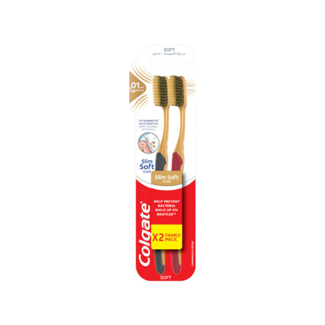 Colgate Slim Soft Gold Twinpack - Medaid International
