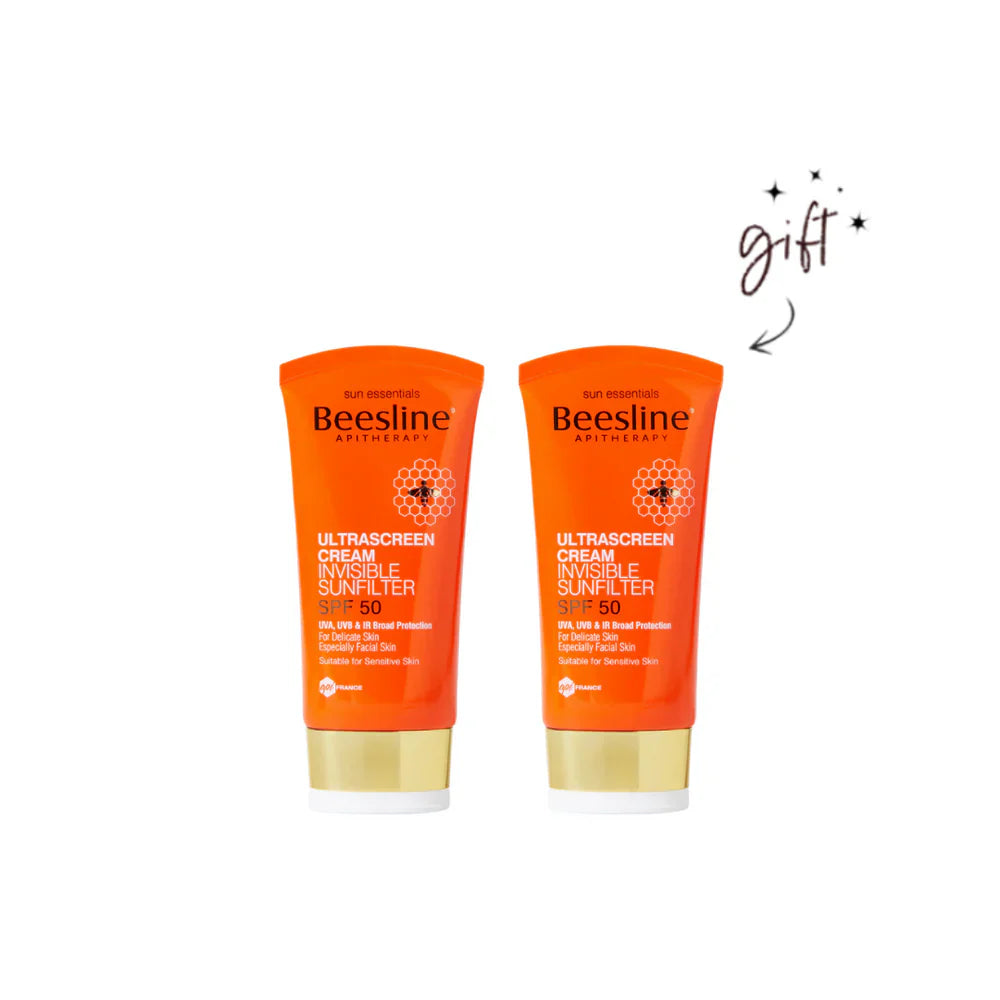 Buy 1 Get 1 FREE Beesline Ultrascreen Cream Invisible Sunfilter SPF50