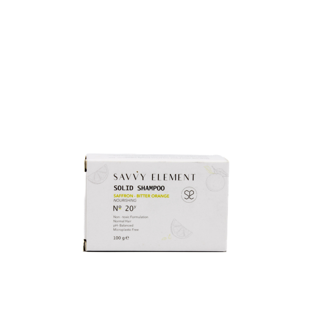 Savvy Element Solid Shampoo Bar - Normal Hair 100g