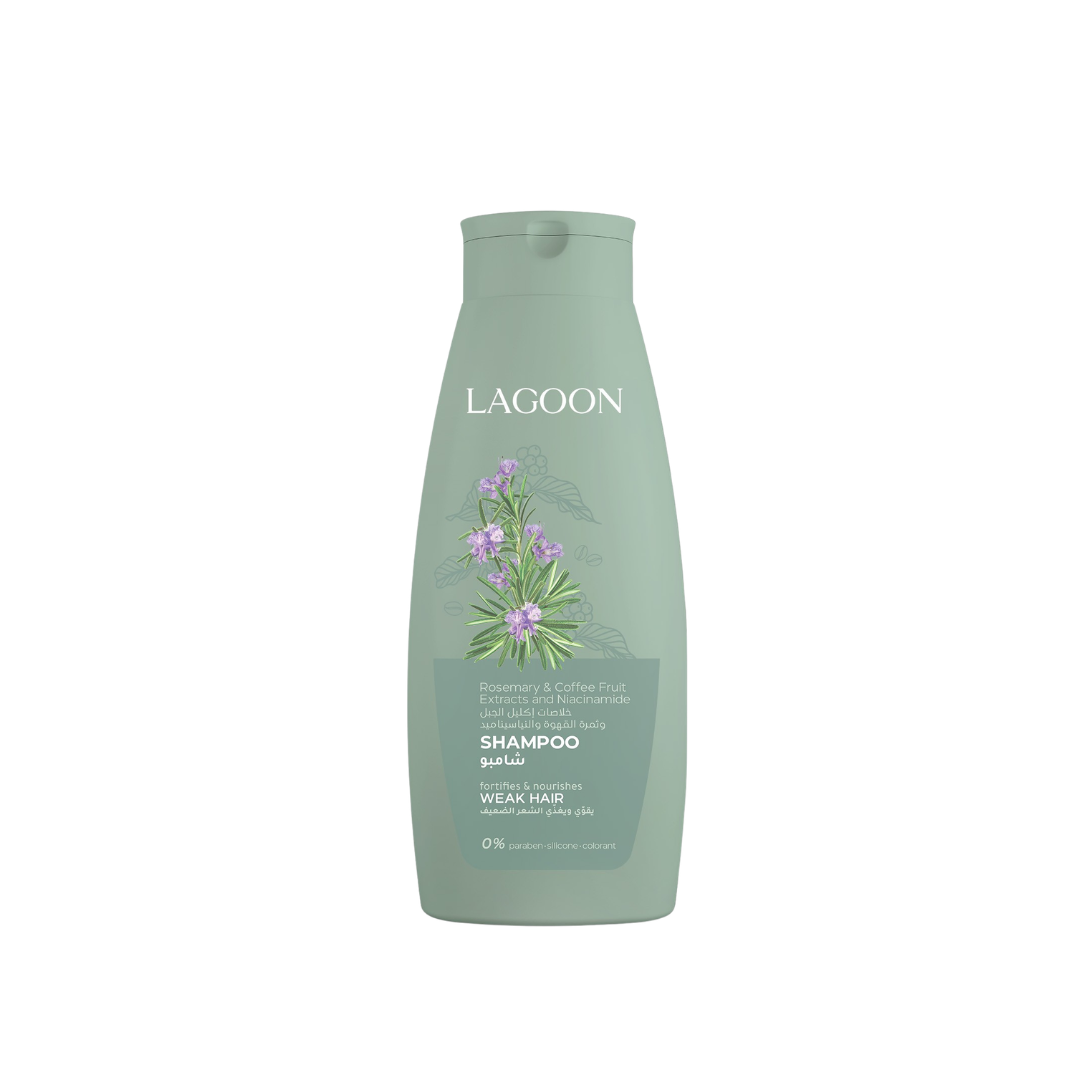 Lagoon Rosemary And Coffee Fruit Extracts And Niacinamide For Weak Hair Shampoo