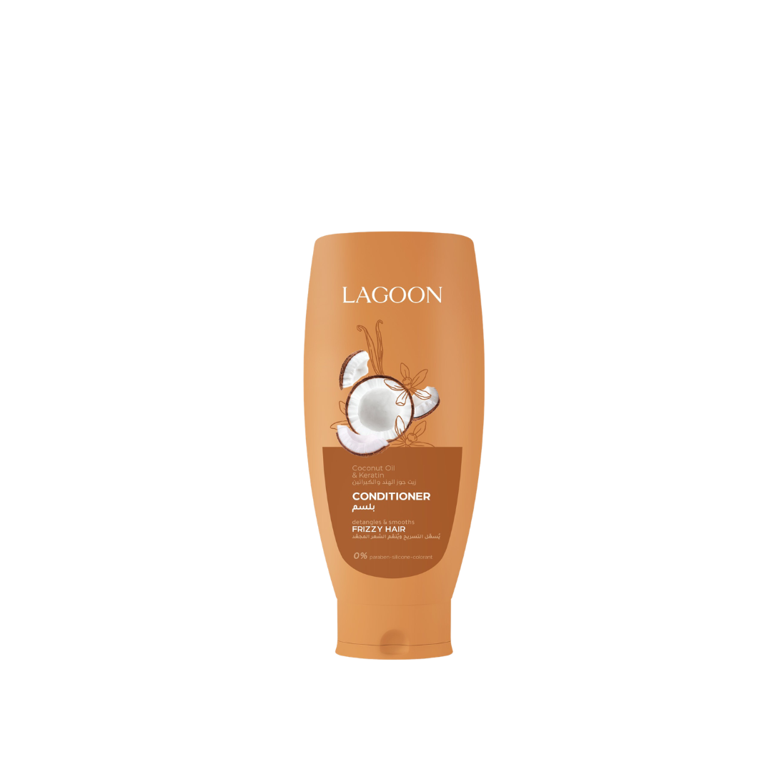 Lagoon Coconut Oil And Keratin For Frizzy Hair Conditioner