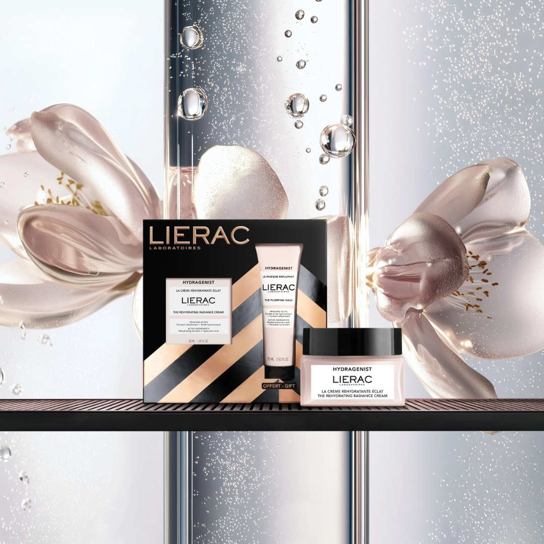 Lierac Hydragenist Rehydrating Radiance Cream Gel Xmas Set