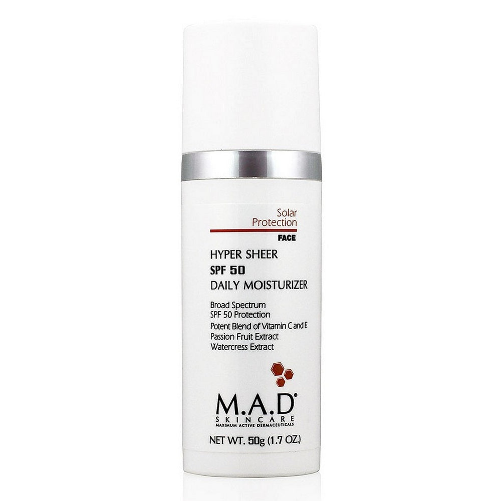 M.A.D Hyper Sheer SPF Daily Moisturizer - 50 ml - Medaid International