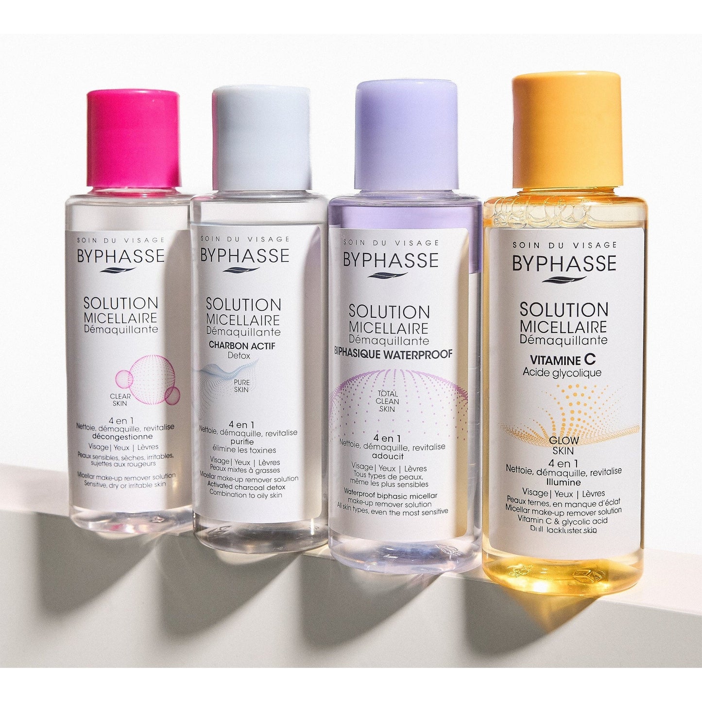 Byphasse waterproof biphasic micellar Waterproof solution 100ml