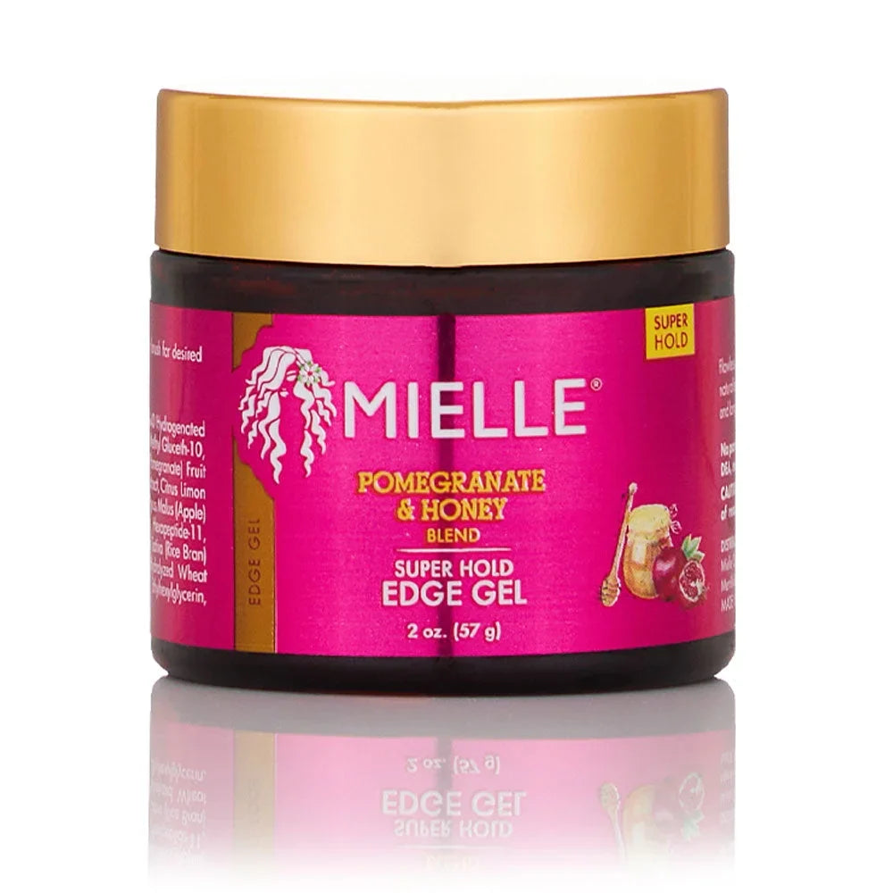 Mielle Pomegranate & Honey Super Hold Edge Gel - Flawless Type 4 Natural Hair