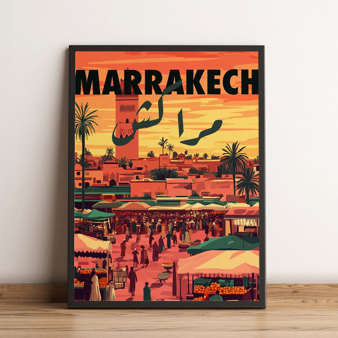 Sook's Marrakech Poster