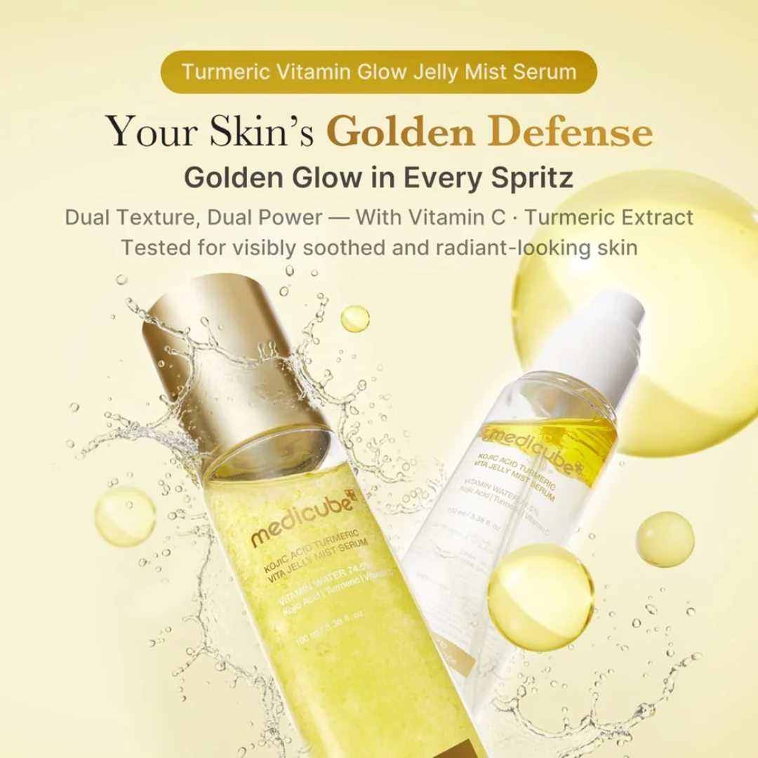 Medicube Kojic Acid Turmeric Vita Jelly Mist Serum