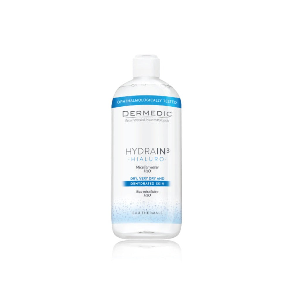 Dermedic Hydrain3 Micellar Water H2O - 500 ml - Medaid International