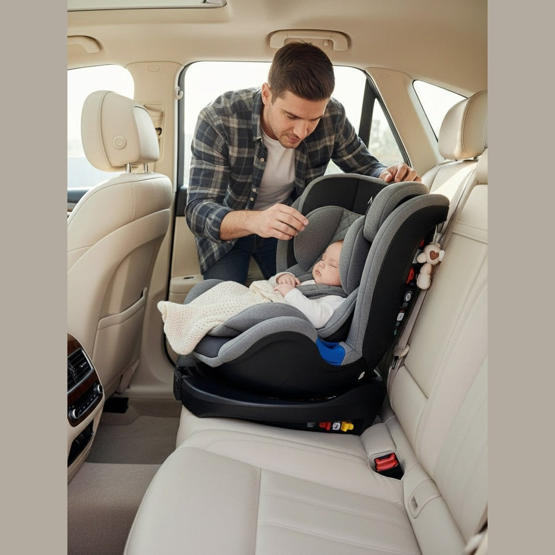 Miila- Car Seat 360° Rotating - Convertible - Black Magic