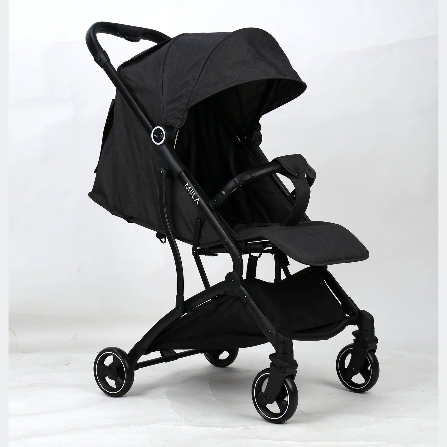 Miila Travel Stroller - and Adapter Black - Lightweight - Travel Stroller