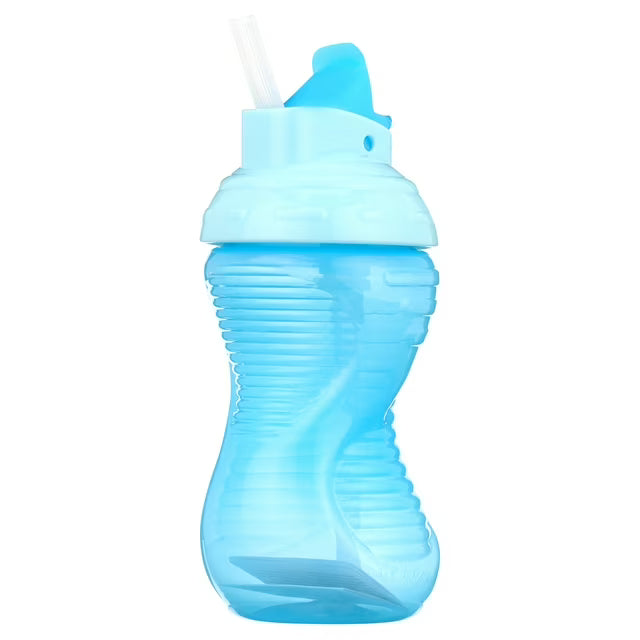 Munchkin - Mighty Grip Slip Straw Cup - 10 oz - Blue
