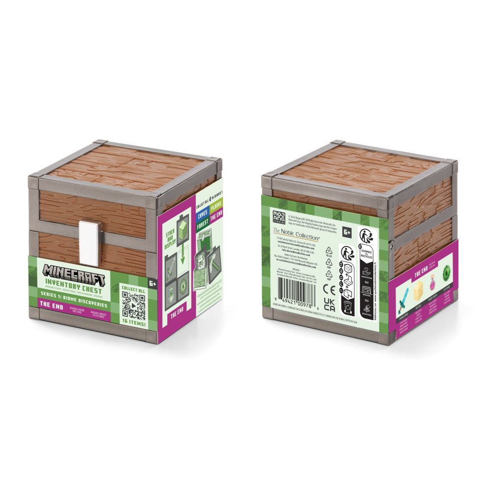 Loot Chest - The End - Minecraft By Noble Collection - Medaid International