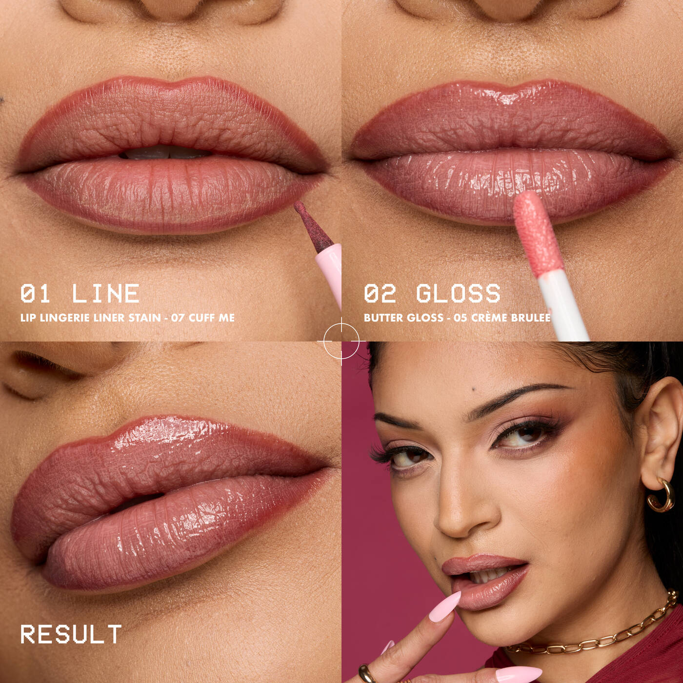 NYX Lip Lingerie Lip Liner Stain-SHADE CUFF ME