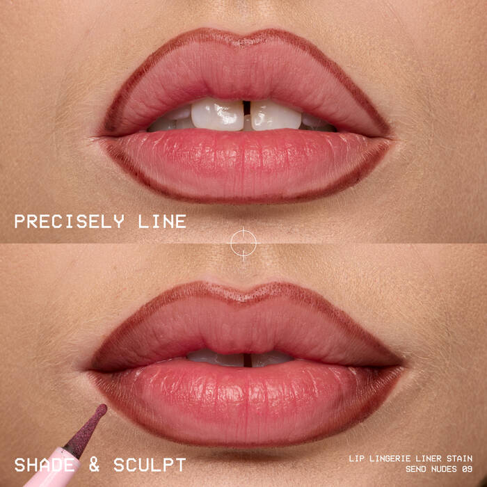 NYX Lip Lingerie Lip Liner Stain-SEND NUDES ROSEWOOD