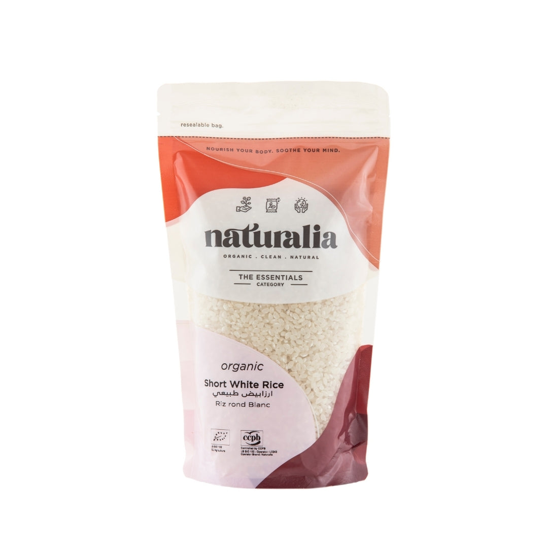 Organic Short White Rice - Medaid International