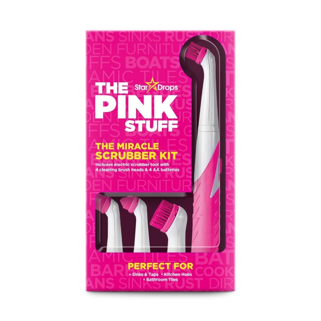 The Pink Stuff - Sonic Scrubber Brushes Kit - Medaid International