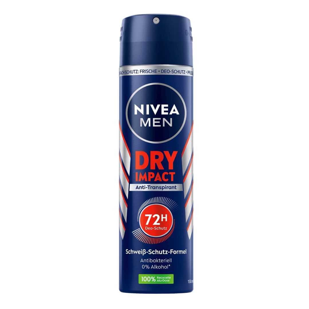 Nivea Men Deodorant - Dry Impact - 150ml - Medaid International