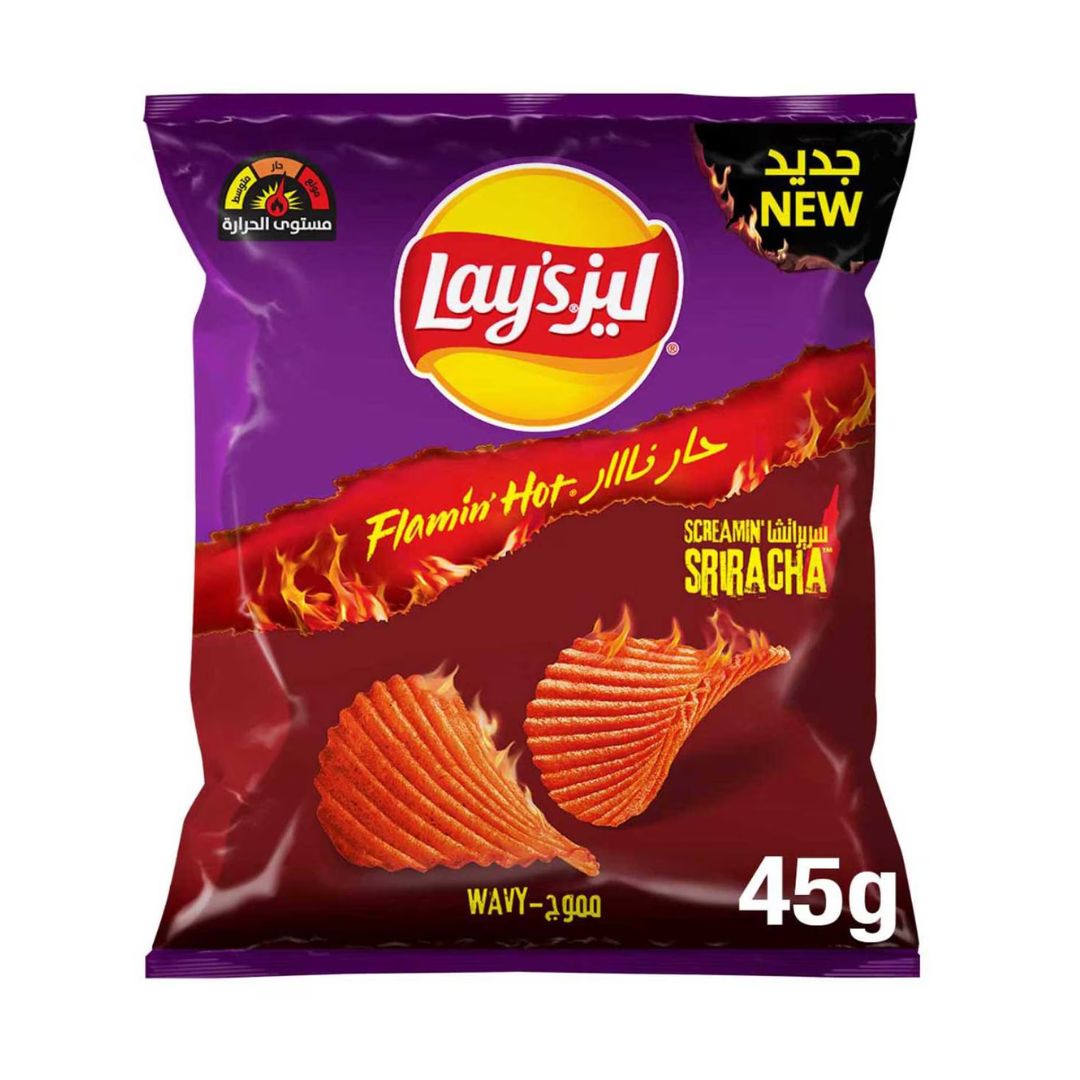 Lays flamin hot sriracha - Medaid International