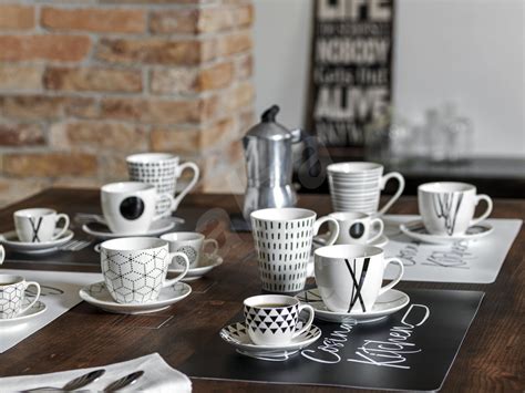 Metropol Graphic Tea Set of 6pcs - 20cl