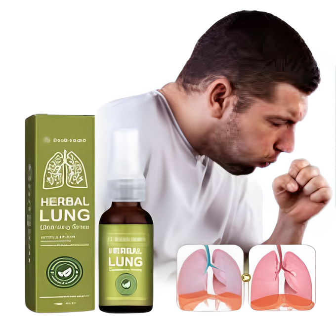 HERBAL LUNG بخاخ تنظيف وتطهير الرئة