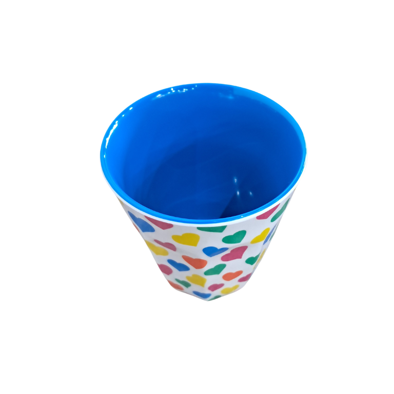 Melamine Glass Hearts