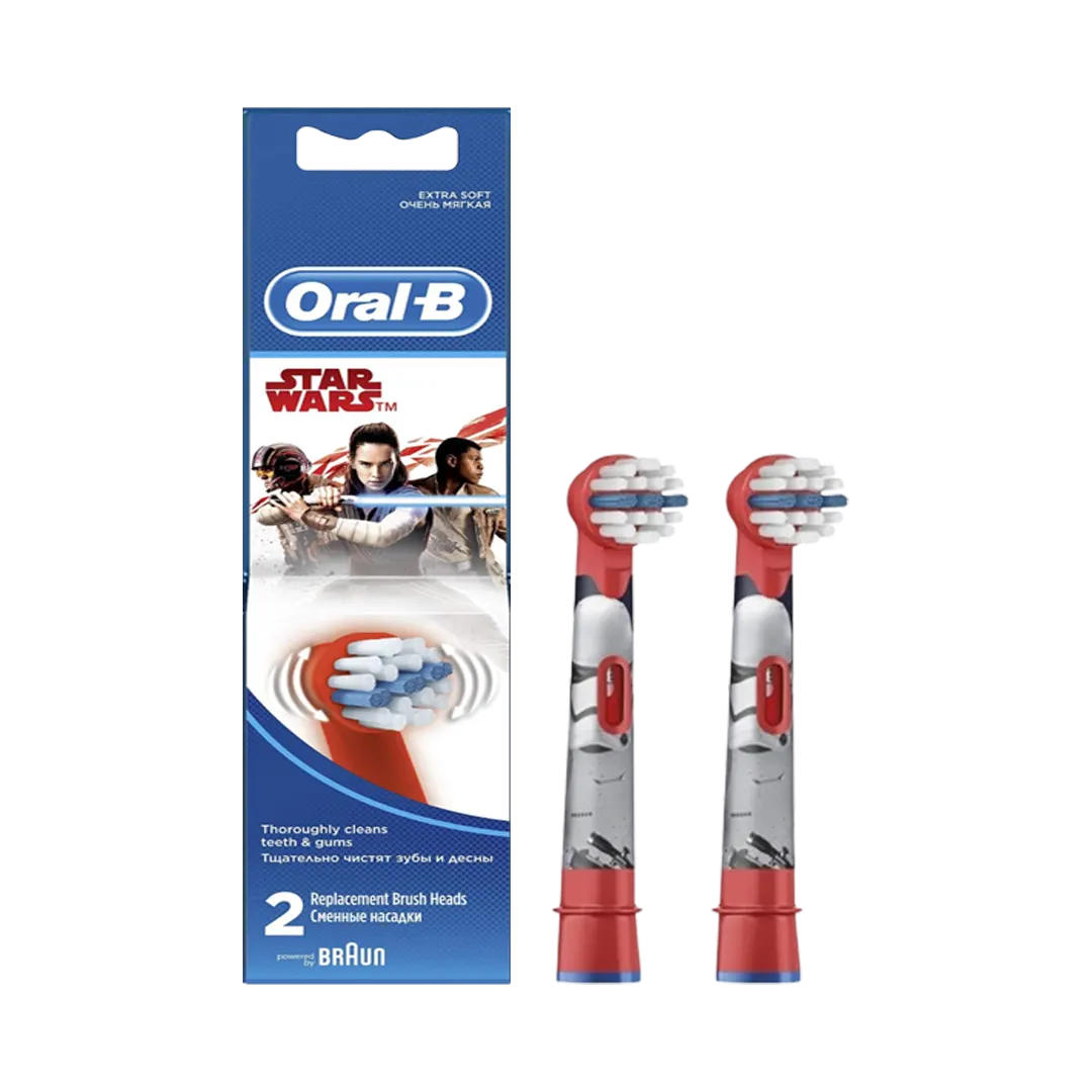 Oral-B Kids Star Wars Brush Replacement Head - 2Pcs - Medaid