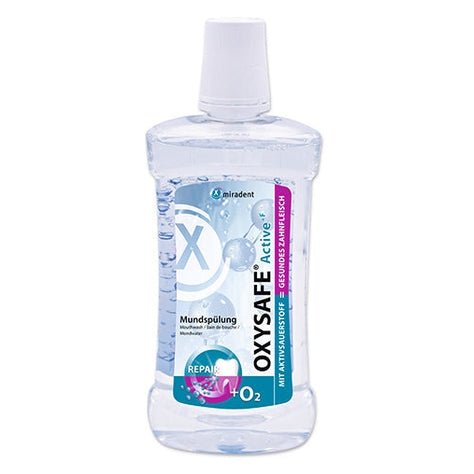 Miradent Oxysafe Active +f Mouth Wash 500ML