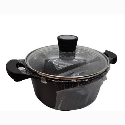 Pedrini MagmaStone Induction Saucepan With Lid √∏ 28CM - Medaid International