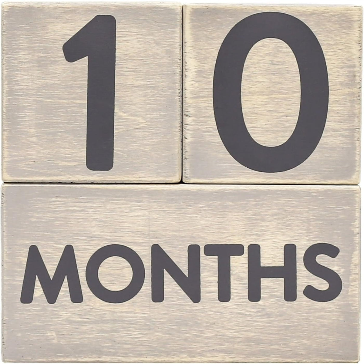 Wooden Milestone Age Blocks