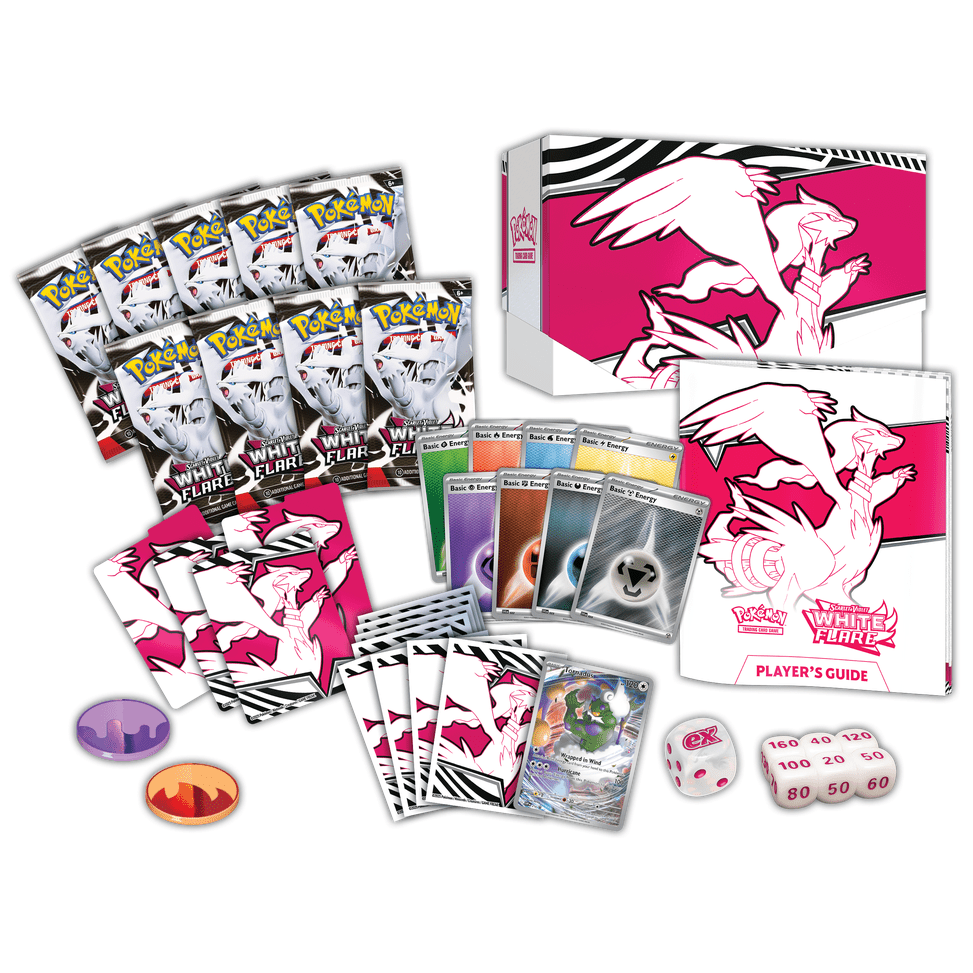 Pokemon TCG : Scarlet & Violet 10.5 White Flare Elite Trainer Box - Medaid International