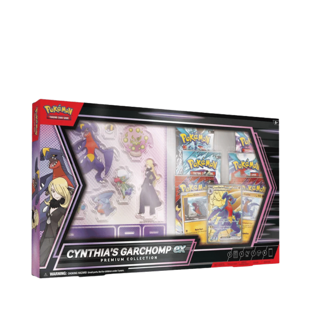 Pokemon TCG : June Premium Collect Cynthia’s Garchomp EX Premium Collection - Medaid International