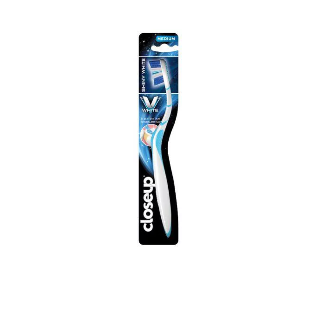 Closeup Shiny White Toothbrush - Medaid International