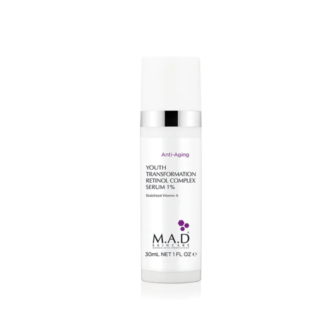 M.A.D Youth Transformation Retinol Serum 1% 30ml - Medaid International