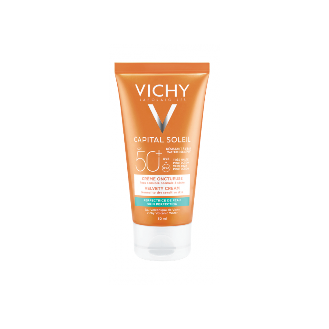 Vichy Capital Soleil Velvety Sunscreen for Normal to Dry Skin SPF 50+ 50ml