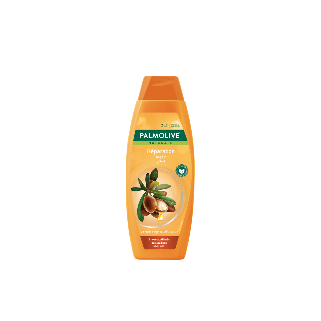 Palmolive Shampoo Repair for Damaged Hair with Keratin & Argan Oil