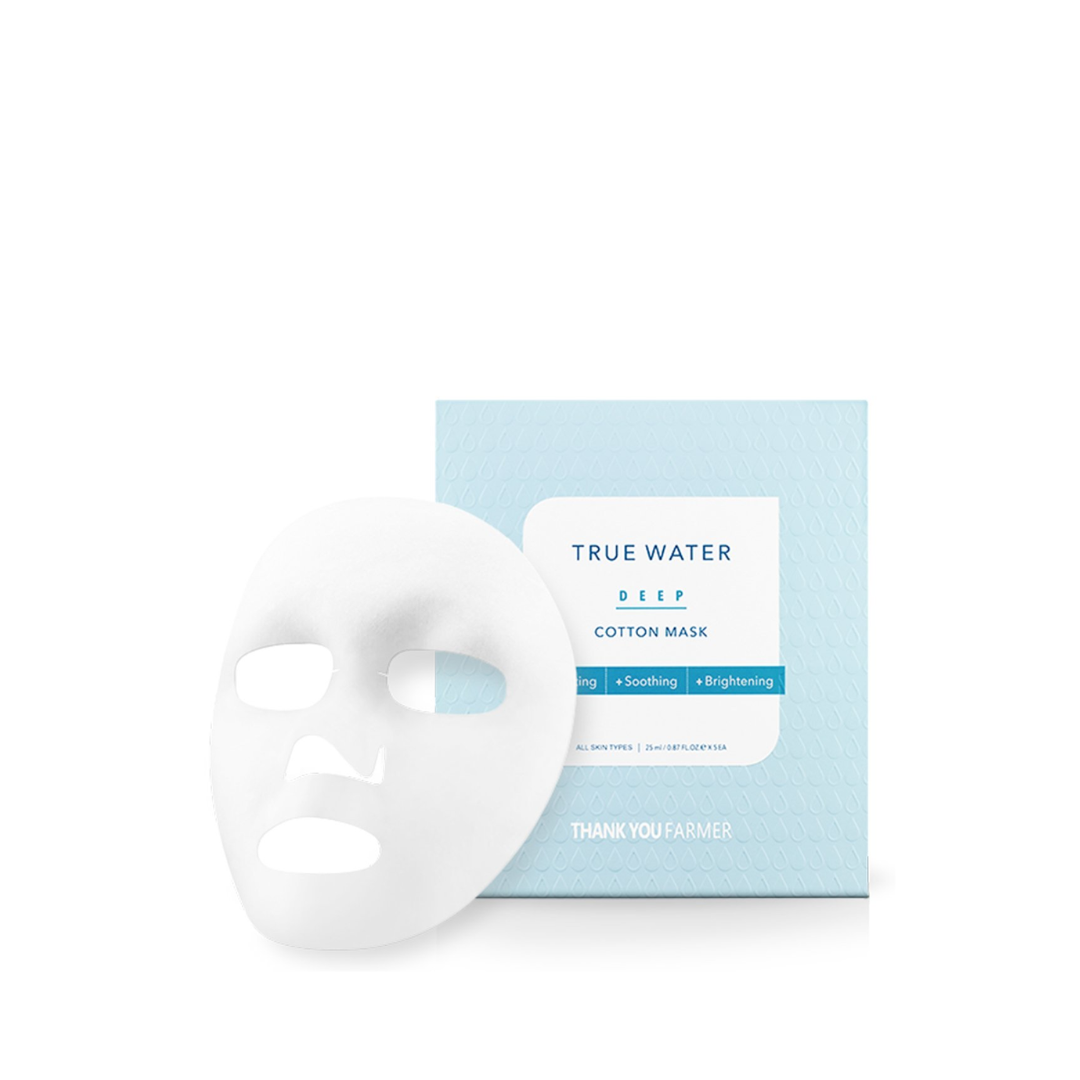 Thank You Farmer True Water Deep Cotton Mask 1pc