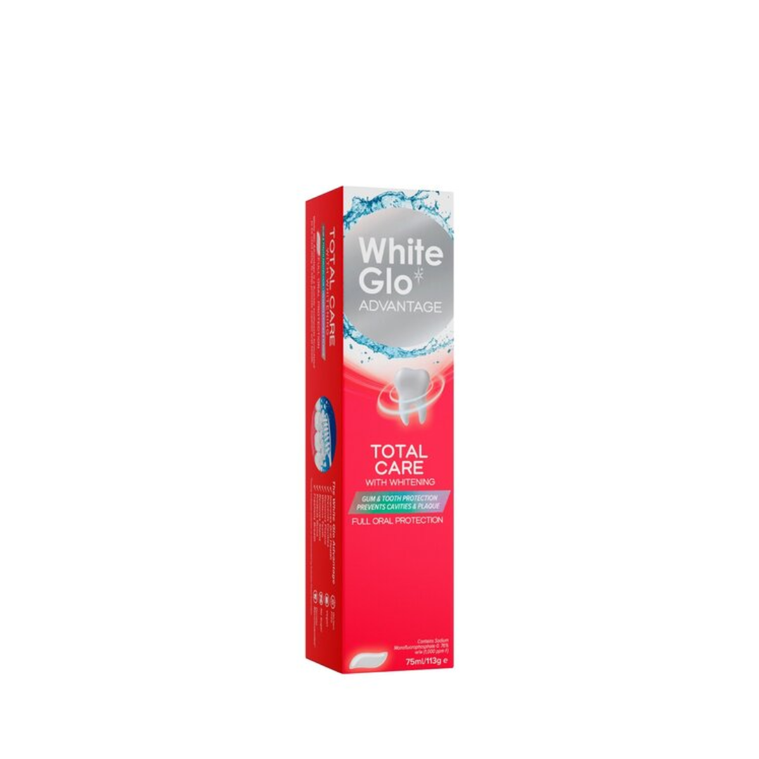 White Glo Advantage Total Care Toothpaste 75ml