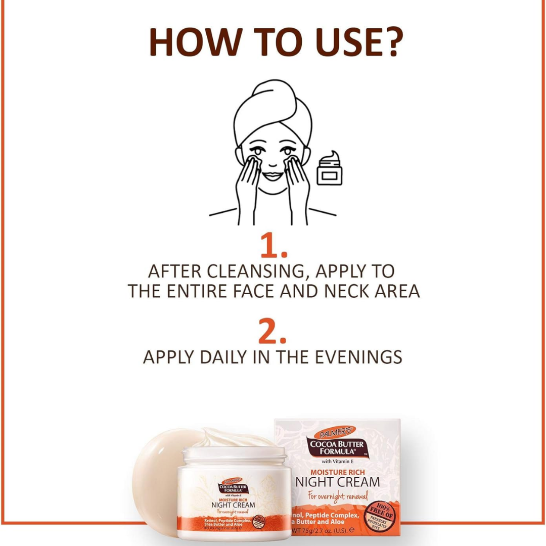 Palmer's Cocoa Butter Formula Moisture Rich Facial Night Cream