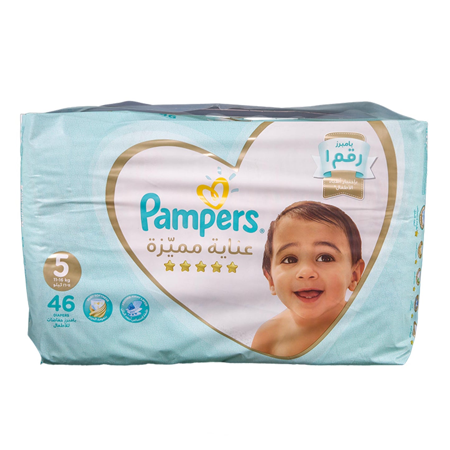 Pampers Premium 5 (11-16Kg) 46 Diapers - Medaid International