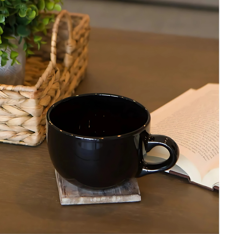 Latte Mug Black