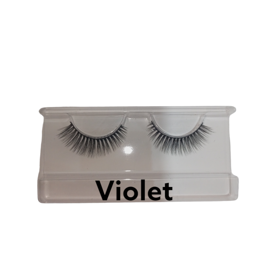 Ruby beauty -Violet- 3d faux mink lashes RB-203 - Medaid International