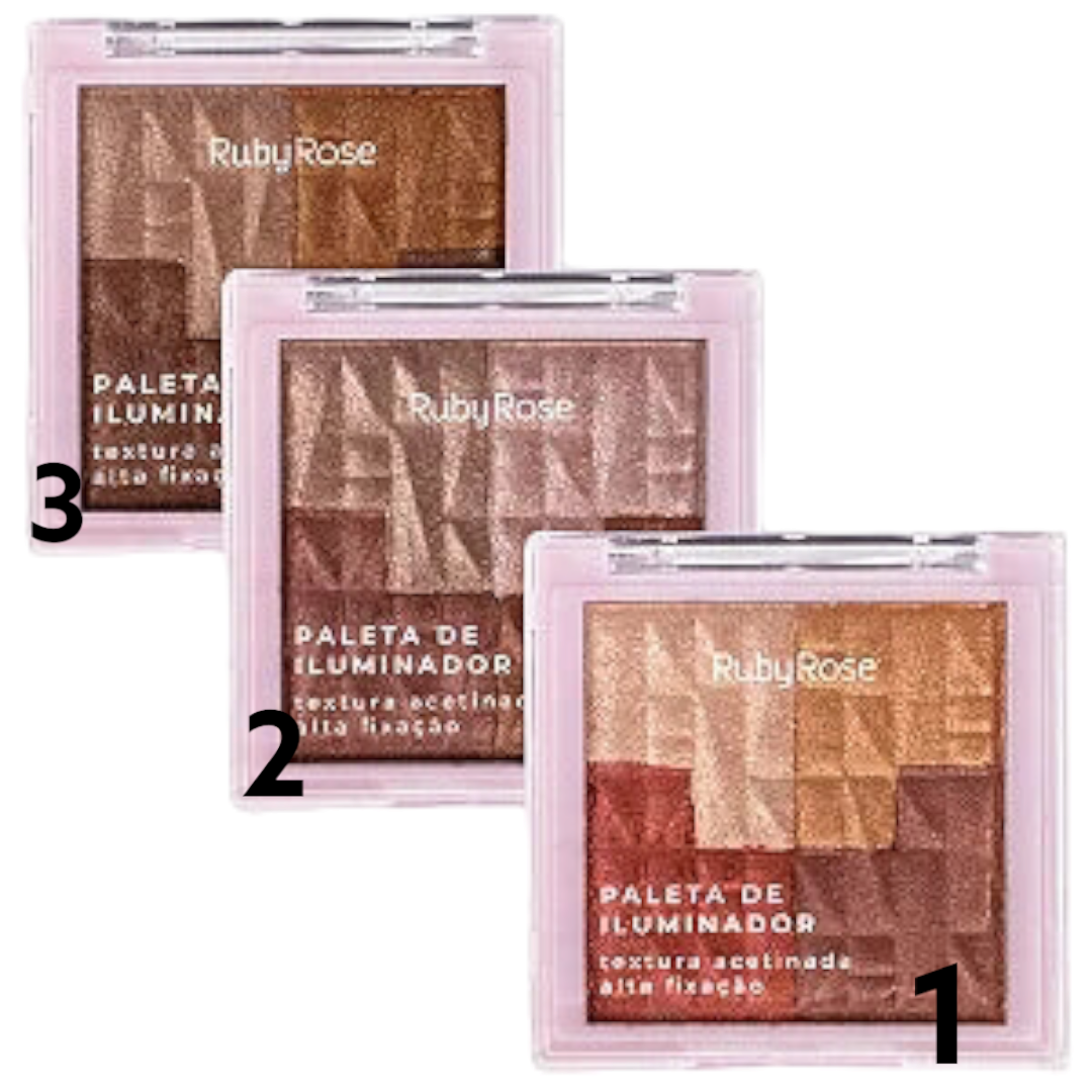 Ruby Rose highlighter palette HB-7234 - Medaid International
