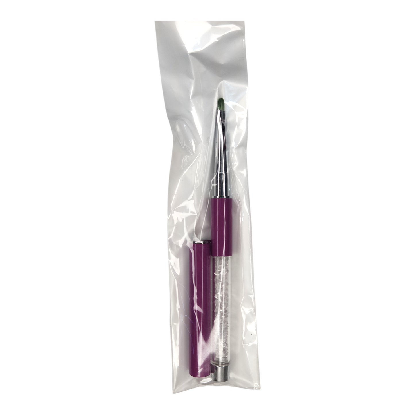 Pretty Lady Green Head Gel Nail Brush MUB PVC103
