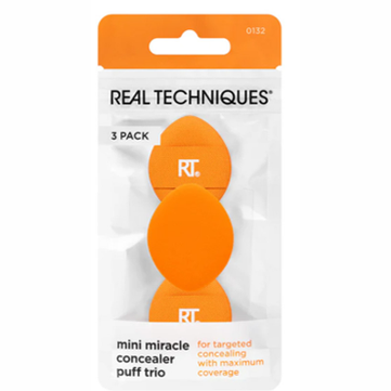 REAL TECHNIQUE Mini Miracle Concealer Puff Pack (3)