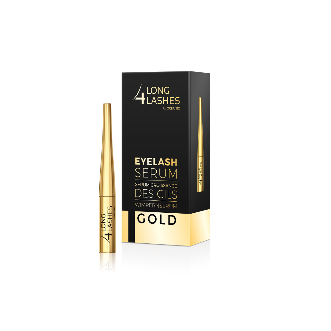 Long 4 Lashes Eyelash Serum Gold 4ml