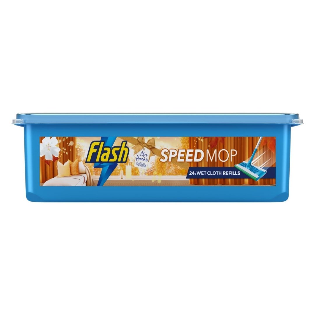Flash Speedmop Refill Wet Pads Cosy Season - 24ct - Medaid International